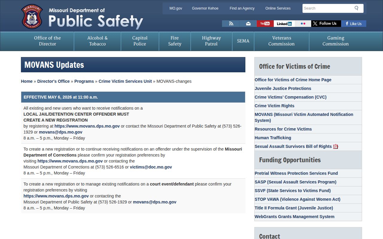 Dallas County arrest notification source notice